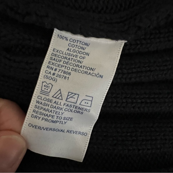 Navy Blue Tommy Hilfiger Turtleneck Sweater - Picture 8 of 10